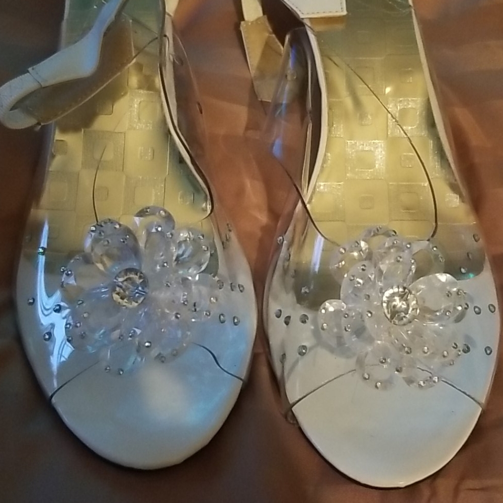 Clear sandal